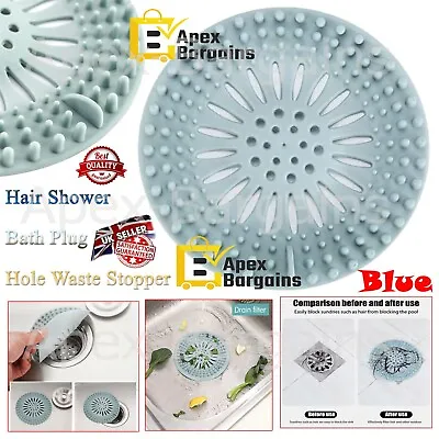 £2.75 • Buy Hair Trap Shower Bath Plug Hole Waste Catcher Stopper Drain Sink Strainer Filter