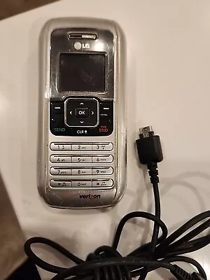 LG ENV VX9900 Cell Phone Silver With Charger Works And Tested READ CONDITION  • $39.88