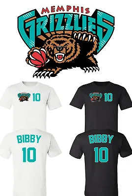 Mike Bibby Vancouver Memphis Grizzlies #10 Player Shirt S-5XL Tracking!! • $19.99
