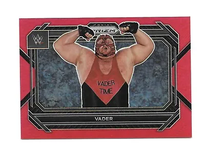 $1.50 • Buy Vader 2023 Panini Prizm WWE Wrestling Red 021/299 #91