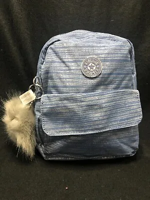£26.31 • Buy Kipling KI1271 Rosalind SMALL Shoulder Backpack Nylon Zipper Crossing Blue (018)