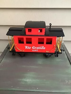 Scientific Toys EZTEC G Gauge Rio Grande Caboose 4067 Red • $10