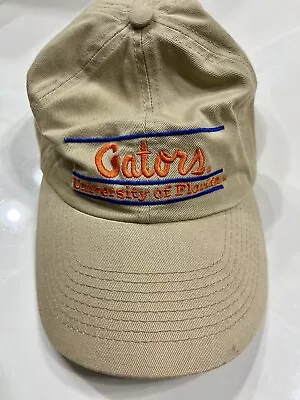 Florida Gators Hat Cap Khaki • $10.25