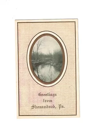 PA Shenandoah Pennsylvania Greetings From Advertising DB Postcard • $3