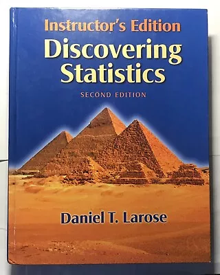 Instructor’s Edition Discovering Statistics 2nd Edition. With CD ROM Disc. • $44.99