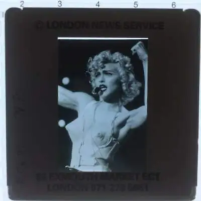 Madonna 35mm ORIGINAL Slide Press Photo Transparency 02 • $24.99
