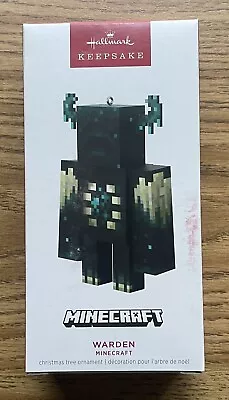 Minecraft The Warden - Hallmark Keepsake 2023 - Magic Light - Christmas Ornament • $17.99