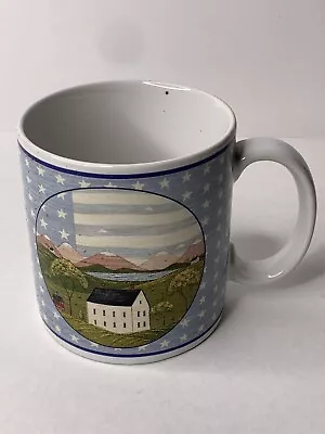 Warren Kimble 1999  America The Beautiful  Sakura Mug • $9.93