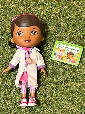 Disney Doc McStuffins Figure & LEAP FROG LEAPPAD EXPLORER PAD GAME CARTRIDGE • £14.99