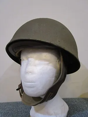 British Made Australian Army Issue Dispatch Riders Helmet Dated 1944. • $550