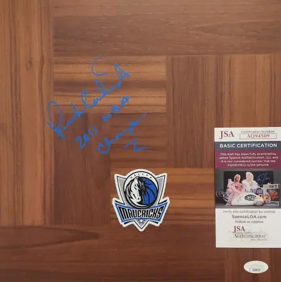 Rick Carlisle Signed Floorboard W/ JSA COA #AQ94509 Dallas Mavericks 2011 Champs • $99.99