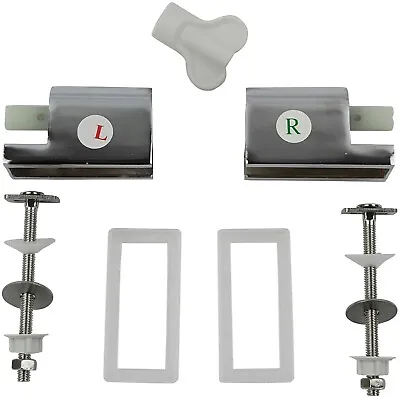 Soft Close Zinc Alloy Toilet Hinges Ideal For Traditional & Modern Toilets • £13.52