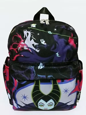 Disney Villains Maleficent All Over Print Ladies 12  Backpack Purse Snow White  • $34.99