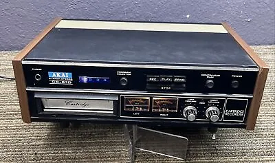 Vintage Akai CR-81D 8 Track Stereo Cartridge Recorder Tapecorder  Works 913641 • $237.49