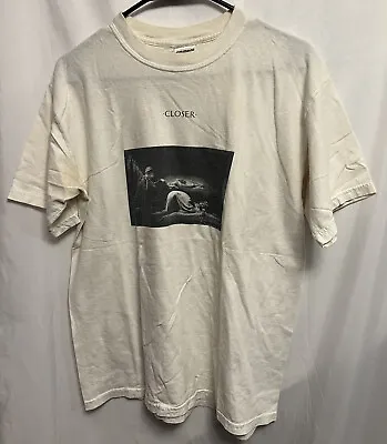 Vintage 90s Joy Division Closer Album T Shirt Tour Tee Promo Very Rare Size M • $169.99