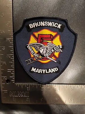 Brunswick Maryland Frederick County Company 5 Fire Department Patch • $13