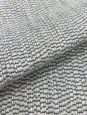 Templeton Chunky Textured Weave Uphol Fabric- La Scala / Mist 8 Yds T1053-03 • $720