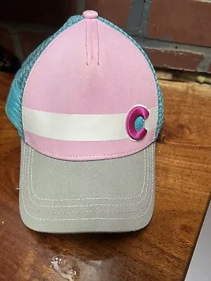 Yo Colorado Hat Kids  Adjustable Mesh SnapBack Trucker Cap Pink Blue • $14.75