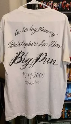 Pleasures Big Pun Memorial In Loving Memory T Shirt Large Used • $35.99