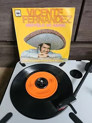 VICENTE FERNANDEZ Desvelo De Amor 7  Vinyl 4 Track EP CBS Rancheras - VG • $9.99