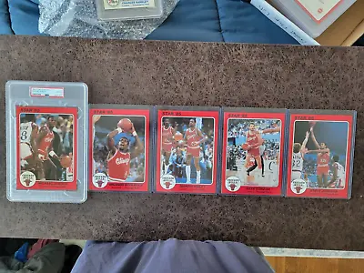 1984-85 STAR Chicago Bulls 5x7 Set - Michael Jordan RC PSA 8 - Very Rare Set! • $3999.99