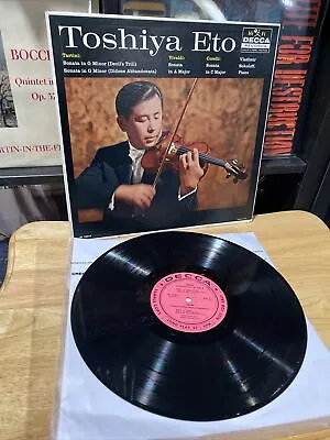 RARE PROMO SAMPLE COPY Vivaldi / Corelli TOSHIYA ETO LP Decca DL 10014 VINYL • $99.99