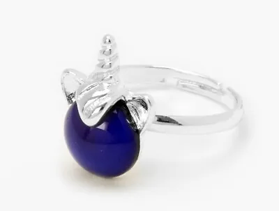 Claire’s Adjustable Mood Color Changing Unicorn Ring Sz 5 6 7 8 • $15.99