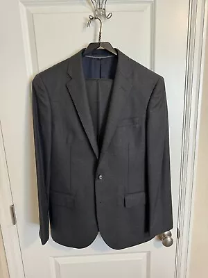 J Crew Ludlow 2 Piece Full Suit Slim Fit Charcoal Grey 40R Jacket 32 X 34 Pants • $199.99