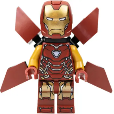 Lego  Super Heroes Minifigure Iron Man Mark 85 Armor Sh824  76216 Brand New • $23.99