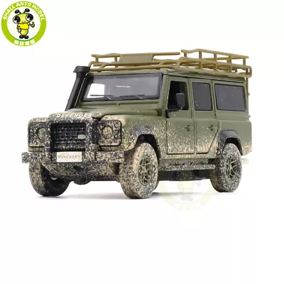 1/32 JKM Land Rover Defender 110 2017 Diecast Model Toy Car For Kids Gifts • £9