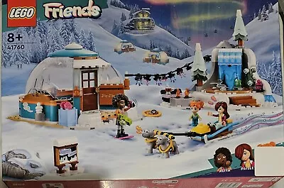LEGO® Friends Set 41760 Igloo Holiday Adventure Brand New With Free Postage • $60