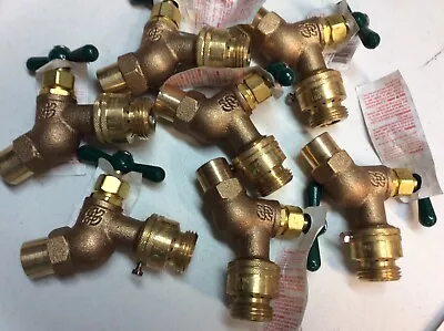 $59.99 • Buy Lot Of 7 PROFLO PF104DBFPC 1/2  Sweat No Kink Hose Bib With Vacuum Breaker