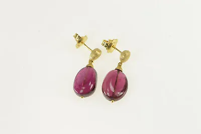 18K Marco Bicego Jaipur Purple Tourmaline Earrings Yellow Gold *21 • $849.95