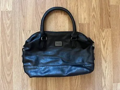 Vans Black Leather Womens Handbag Purse • $25