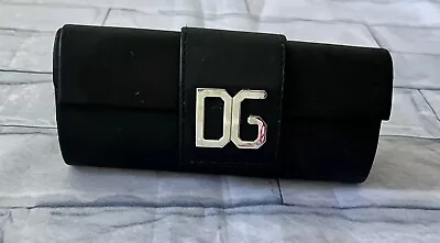 Dolce & Gabbana Initial Black Hard Sunglass Eyeglass Case • $22