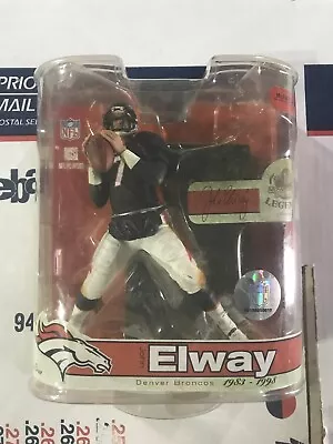 John Elway Denver Broncos McFarlane 2007 NFL Sportspicks Legends Series 3 New • $13