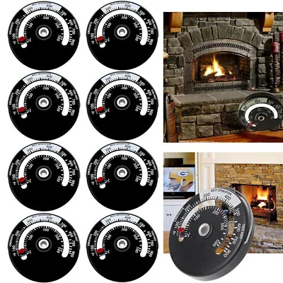 1-8PC Magnetic Wood Stove Pipe Fire Heat Temperature Gauge Thermometer Tester US • $8.29