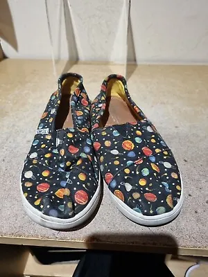 Toms Space Galaxy Shoes Size Uk5.5 (B6) • £11.68