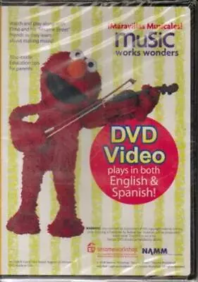 Elmo - Music Works Wonder (Maravillas Musicales) - DVD -  Very Good - - - 1 -  - • $6.99