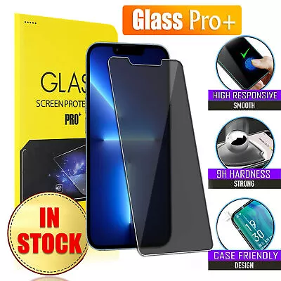$4.44 • Buy 2 Tempered Glass Screen Protector For IPhone 14 13 12 11 Pro XS Max XR 8 7 6 5