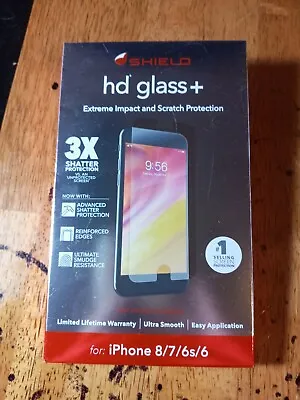 Invisible Shield Glass/ Luxe Extreme Impact And Scratch Protection For 8/7/6/6s • $10.75