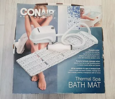 Conair MBTS3 Thermal Spa Bathmat Bath Tub Mat Massage Bubble Massager • $119.95