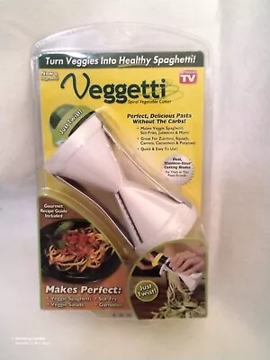 Veggetti Spiral Vegetable Slicer Cutter Makes Veggie Pasta KETO Diet New Sealed • $5.50