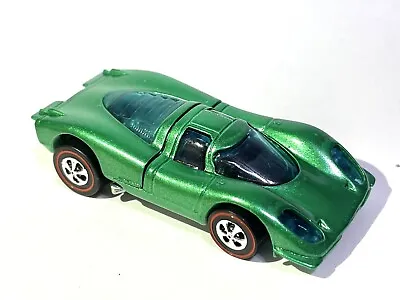 😎CUSTOM MADE REDLINE  HOT WHEELS PORSCHE  917 1969 - Metallic Green • $256.41