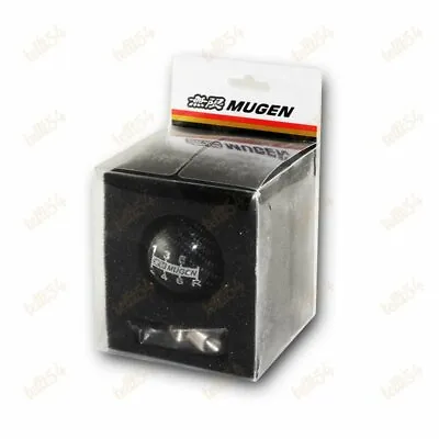 MUGEN 6 Speed Real Carbon Fiber Shift Knob For Honda CR-Z CIVIC ACCORD S2000 FA5 • $27.56