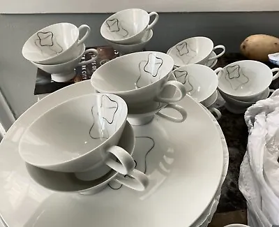 $1200 • Buy Raymond Loewy Linear 89-piece Dinnerware Set For Rosenthal