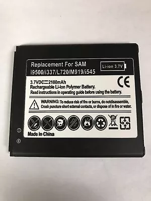 NEW Samsung B600BU 2100mAh Battery For Galaxy S4 I9500 I9505 I337 L720 M919 I545 • $6.95