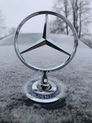 Front Hood Emblem Star For Mercedes-Benz E300 E320 E350 E420 E430 E500 E55 AMG • $27.95