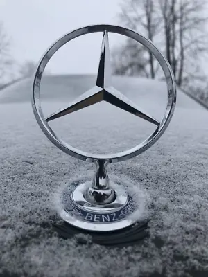 Front Hood Emblem Star Mercedes S350 S450 S500 S560 S550 S600 S55 S63 AMG • $27.95