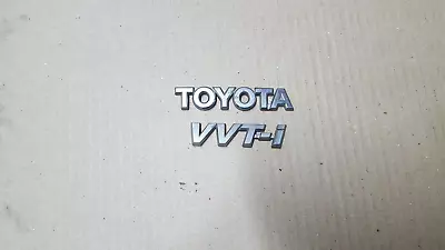 99-05 Toyota Yaris Gs Mk1 Rear Tailgate Boot-lid Toyota Vvt-i Logo Emblem Badge • $31.11